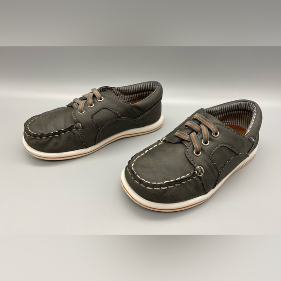 Toddler Eddie Bauer Grey Loafers 10 - see description - Picture 3 of 11